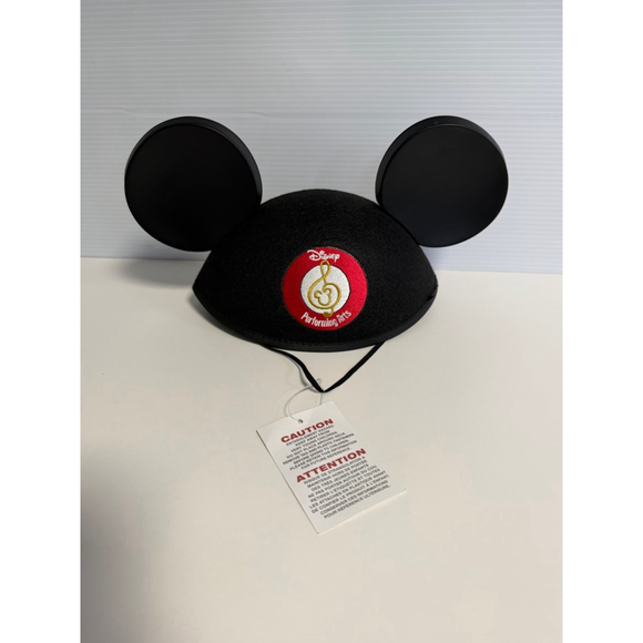 Disney Accessories - Women's Disney Black Mickey Mouse Ears Performing Arts Beret Adult Hat New NWT